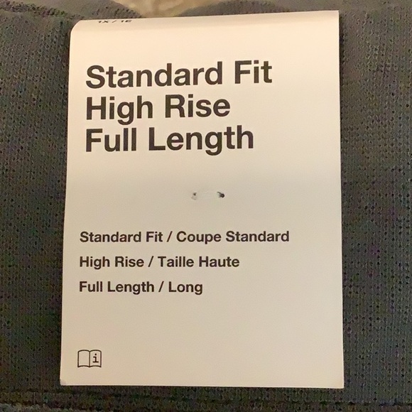 Nike Size 1X Standard Fit High Rise Full Length. New With Tags. - Picture 5 of 8